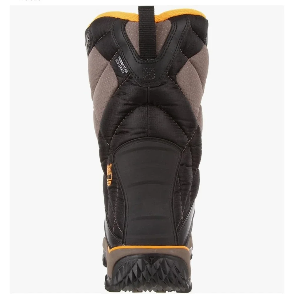 Timberland Men Rime Ridge Waterproof 200g PrimaLoft Insulated Winter Boots Black